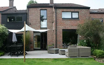 Terrasse en bois exotique – Villeneuve d'Ascq