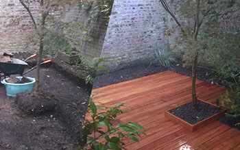 Terrasse en bois exotique – La Madeleine